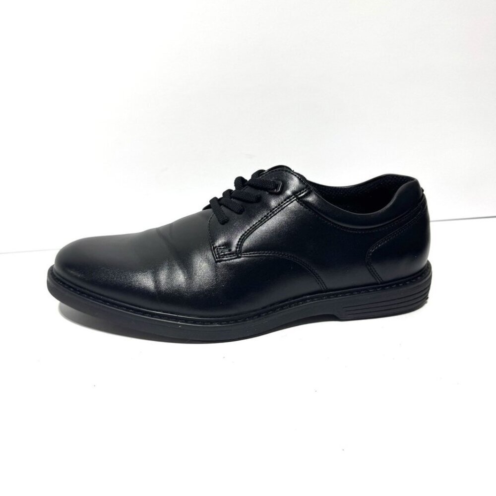Nunn Bush Mens Wade Plain Toe Oxford Black Size 9.5 M